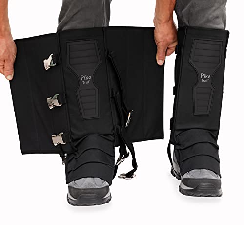 Pike Trail Snake Leg Gaiters: High Performance Protection for Hikers and Hunters - Waterproof, Bite Protective, Durable, Anti-Snake, Lower Leg Outdoor Gear