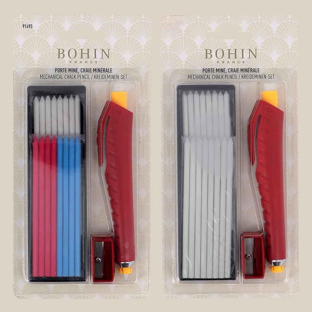 Bohin 91489 Chalk Pencil Refillable Cartridge Set