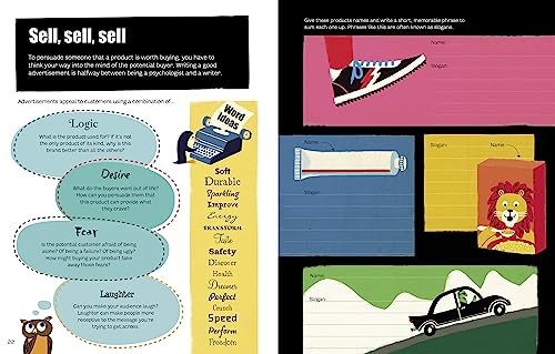 Creative Writing Book: A Fun Guide for Young Writers (Ages 8-10) About Stories, Poems and Comics (Write Your Own)