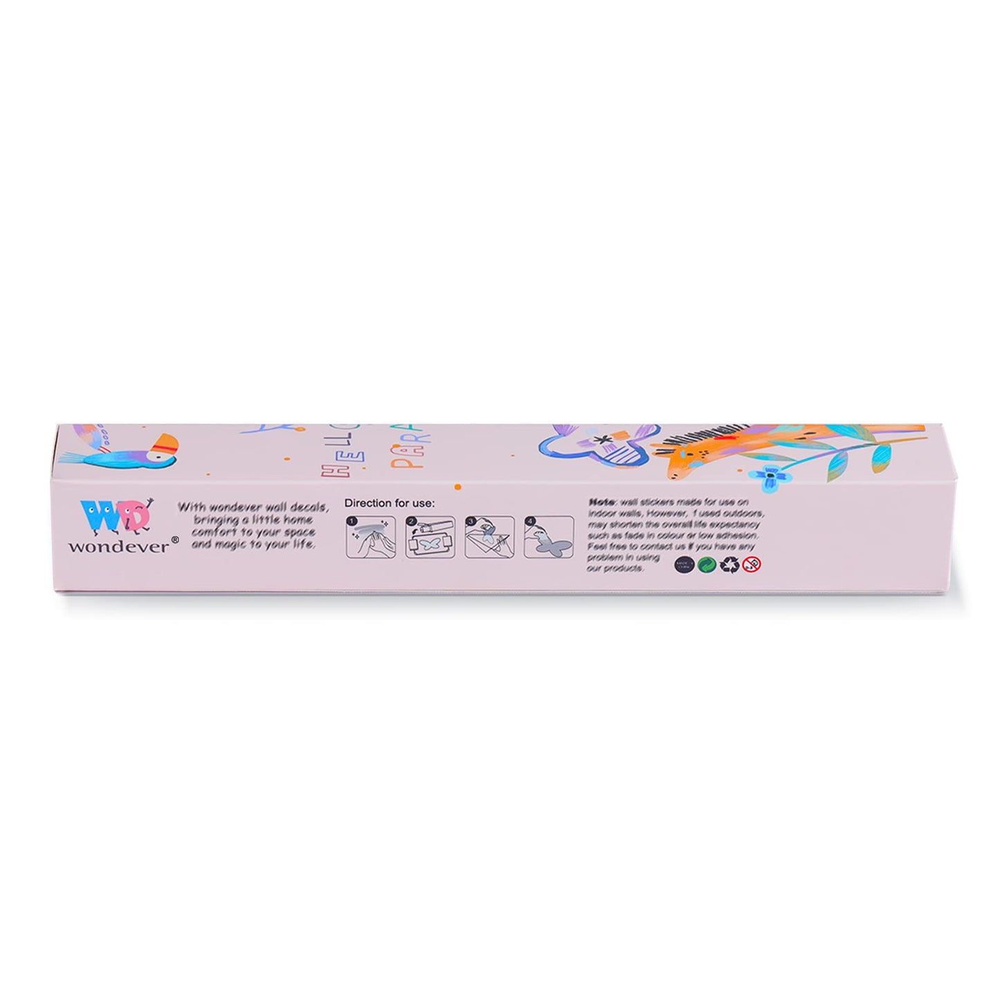 wondever 3D Christmas Santa Claus Reindeer Wall Stickers Snowman Penguin Snowflakes Peel and Stick Wall Art Decals for Window Xmas Home Party