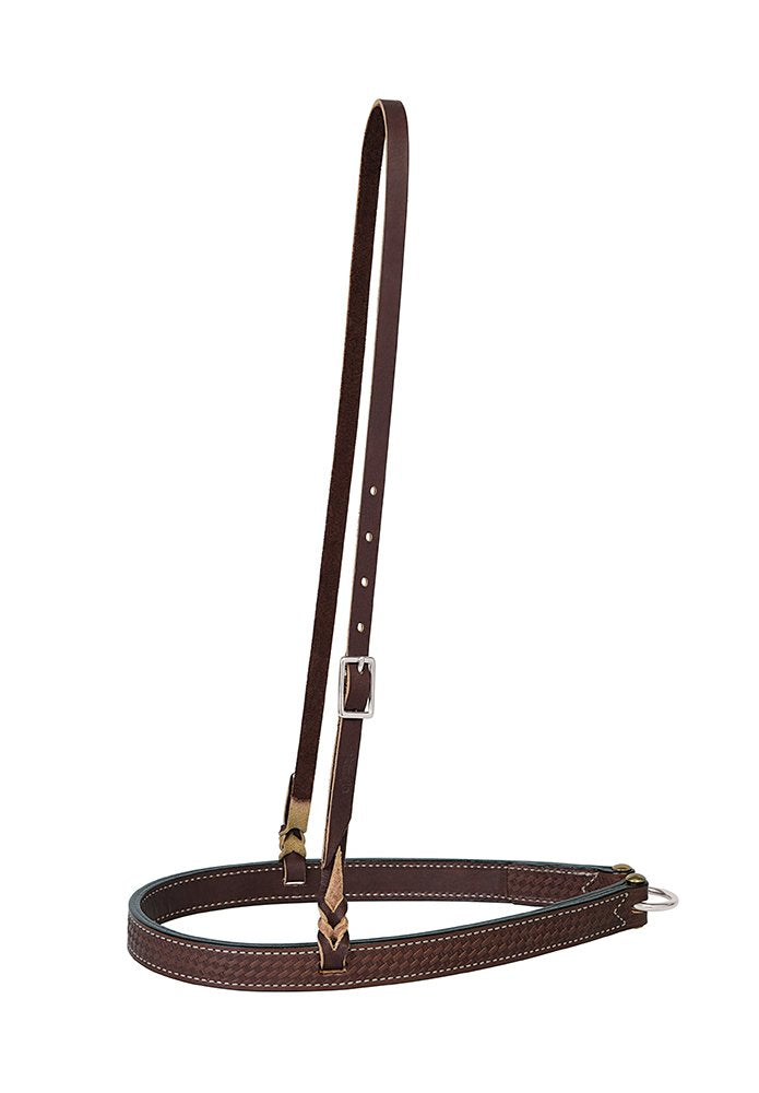 Weaver Leather Basin Cowboy Noseband , Brown