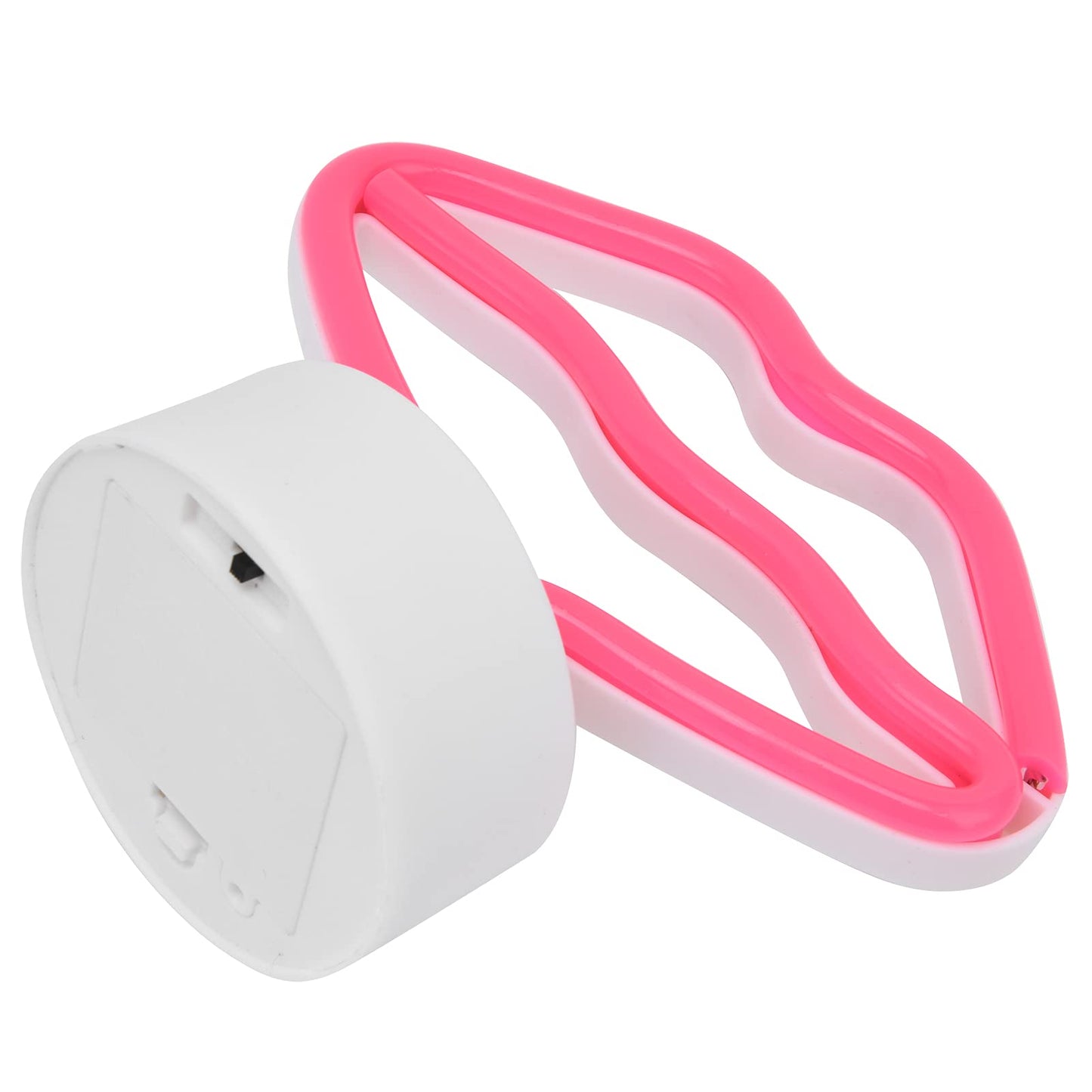 Milltrip Lip Shaped Neon Signs Led Neon Light with Stand USB or Battery Powered Neon Light Lamp for Baby Room Party Home Decor Gifts for Children Baby Room Christmas Wedding Party Decoration
