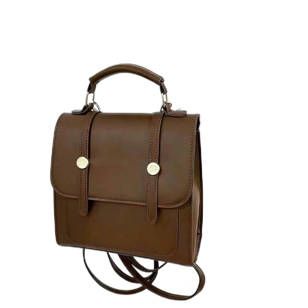 NIOUK Trendy PU Leather Backpack Purse for Women Fashion Multipurpose Design Cute Handbag Mini Shoulder Bags Purse for Girls