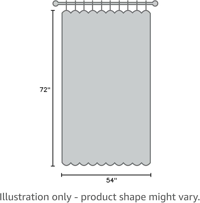 Tollpiz Linen Curtain Living Room Rod Pocket Semi Sheer Curtains Burlap Light Filtering Thick Linen Drape for Bedroom, 54 x 72 inches Long, Brown, Set of 2 Panels