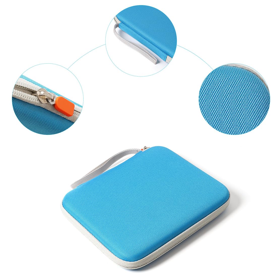 Card Case Holder for Yoto Card Binder Album Pouch Storage Organizer Sleeves Portable Soft Zipper Folder for Yoto Player Audiobook Card Amiibo Card 80 Pockets