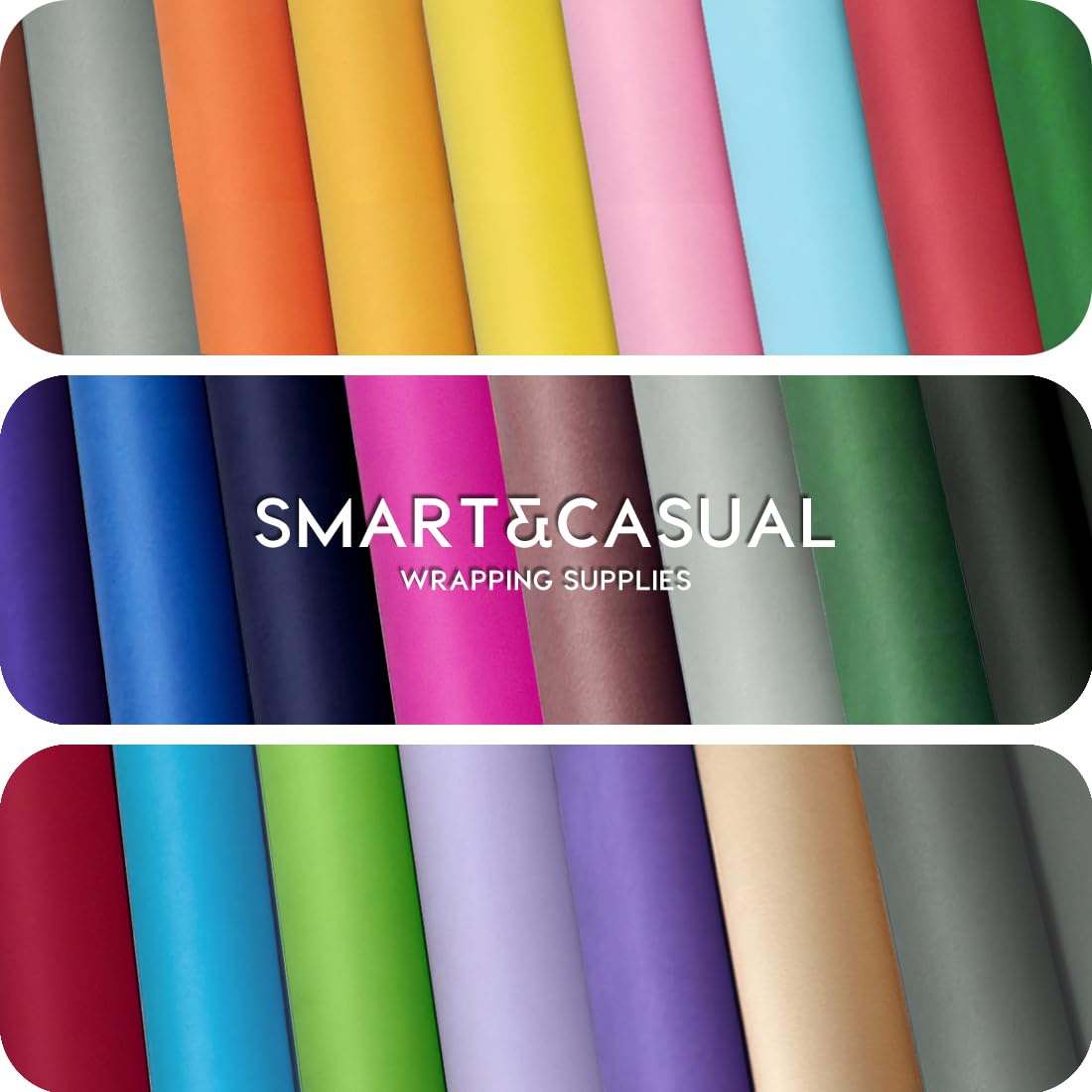 SMART&CASUAL 36" x 2,520" (210') Brown Kraft Craft Paper Roll for Gift Wrapping Bulletin Board Bouquet Flower Kids Art Packing Parcel Table Covering 70GSM 50LB (Brown, 36" x 210')