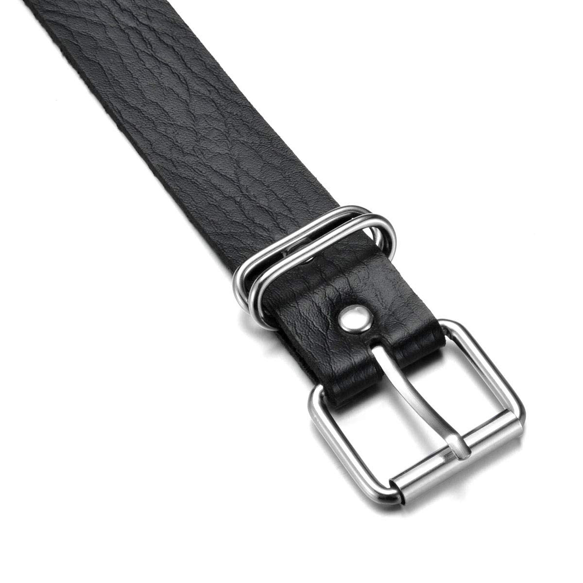 Eigso Punk Leather Belt for Women Men Plus Size Goth Chain Studded Leash for Woman Man Party Rave Accessory for Woman Man