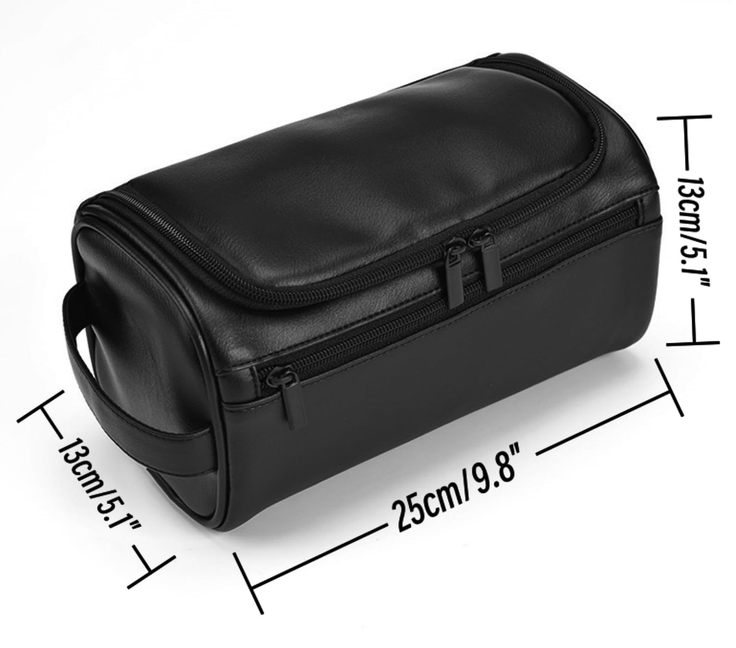 Shcnlery Personalized Large Toiletry Bag for Men,Minimalist Travel Toiletry Organizer Dopp Kit Water-resistant Makeup Bag for Travel Essentials,Travel Gifts For Men Unique