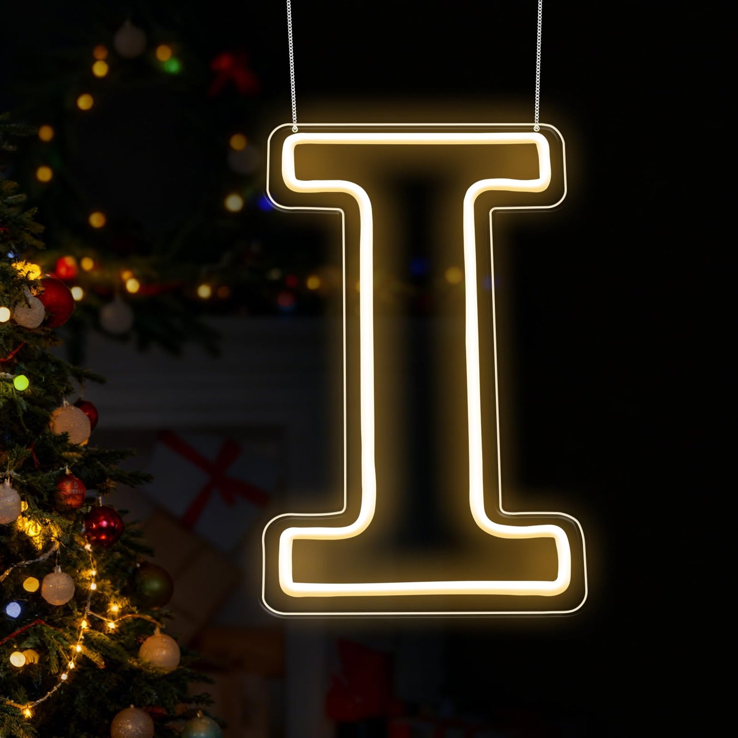 RumonZS Light Up Letters I LED Letters Lights Neon Sign 26 Alphabet 11.4"Decorative Lighted Alphabet for Wedding Party Birthday Bar Christmas Home Decor Letter Lights (Warm White)