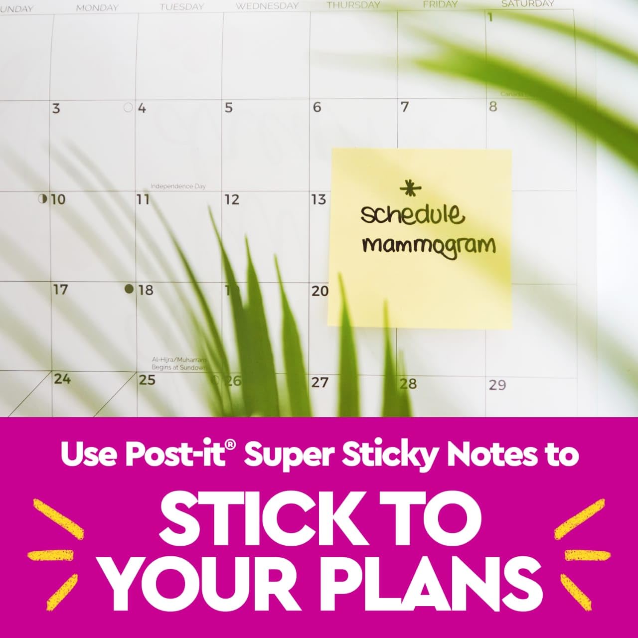 Post-it Super Sticky Dispenser Pop-up Notes, 12 Sticky Note Pads, 3 x 3 in., 2X The Sticking Power, New Year Organization or Second Semester School Supplies, Canary Yellow
