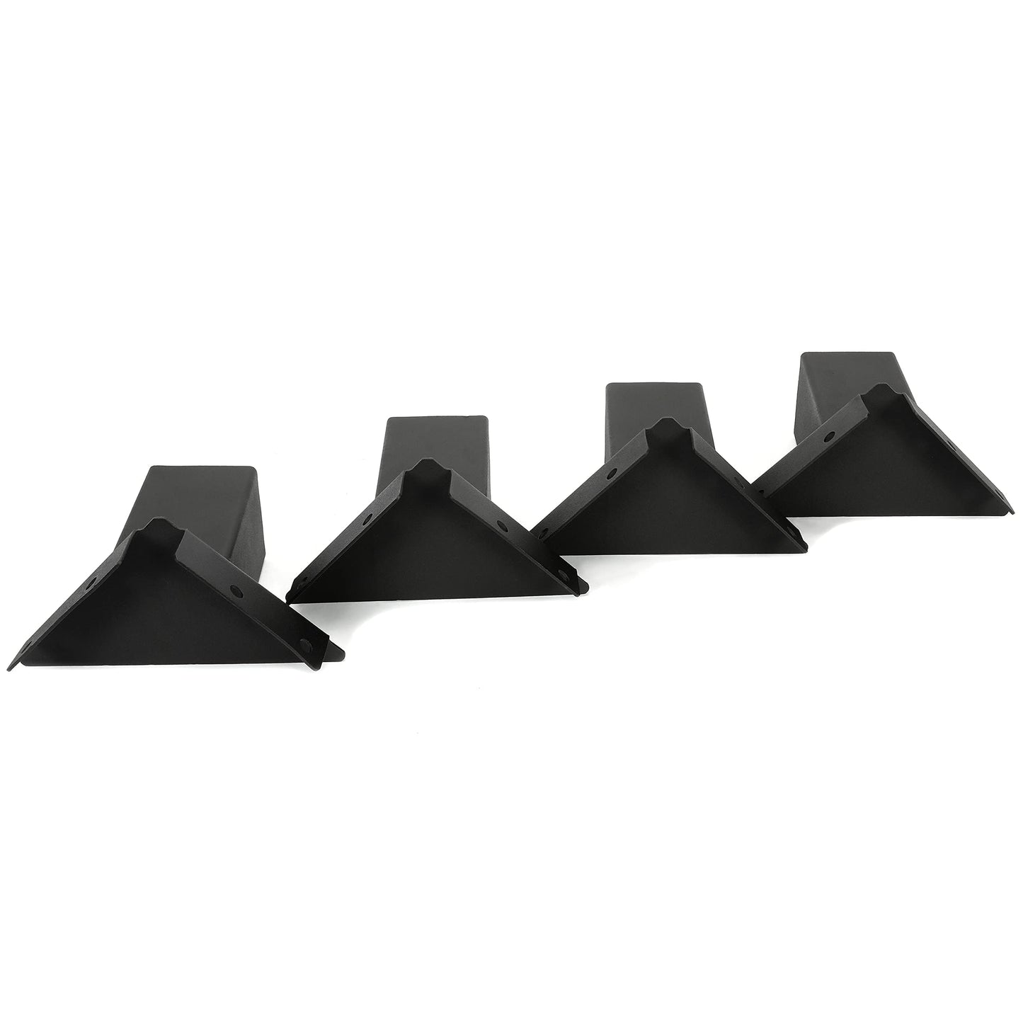 ECOTRIC Deer Stand Brackets 4x4 Deer Blind Brackets, 4Pcs Compound Angle