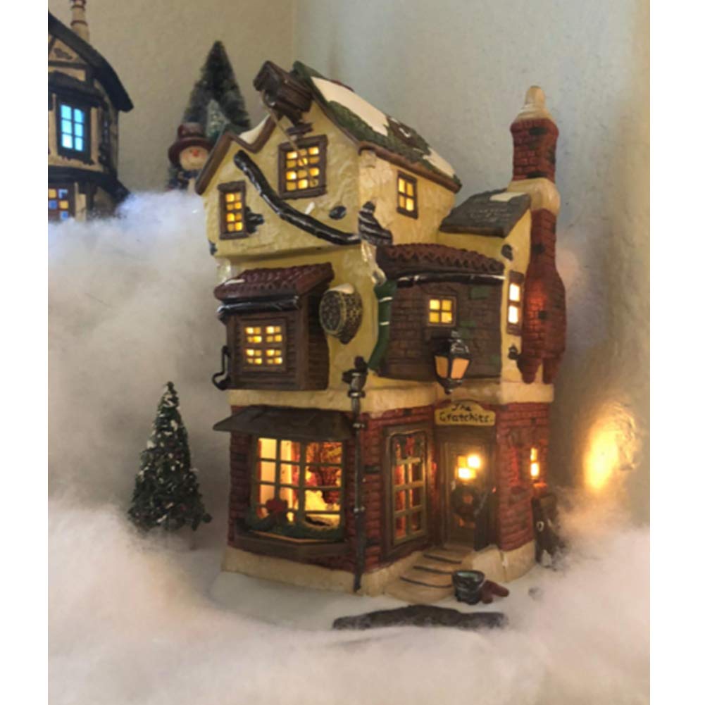 Tsunetani Christmas Villages Replacement Light Bulb,LED Night Light Bulb, 0.6W Equivalent to 6 Watt Incandescent,120-Volt 2700K Mini LED Bulb Candelabra E12 Base, Warm White for Home Decorate -20Pcs