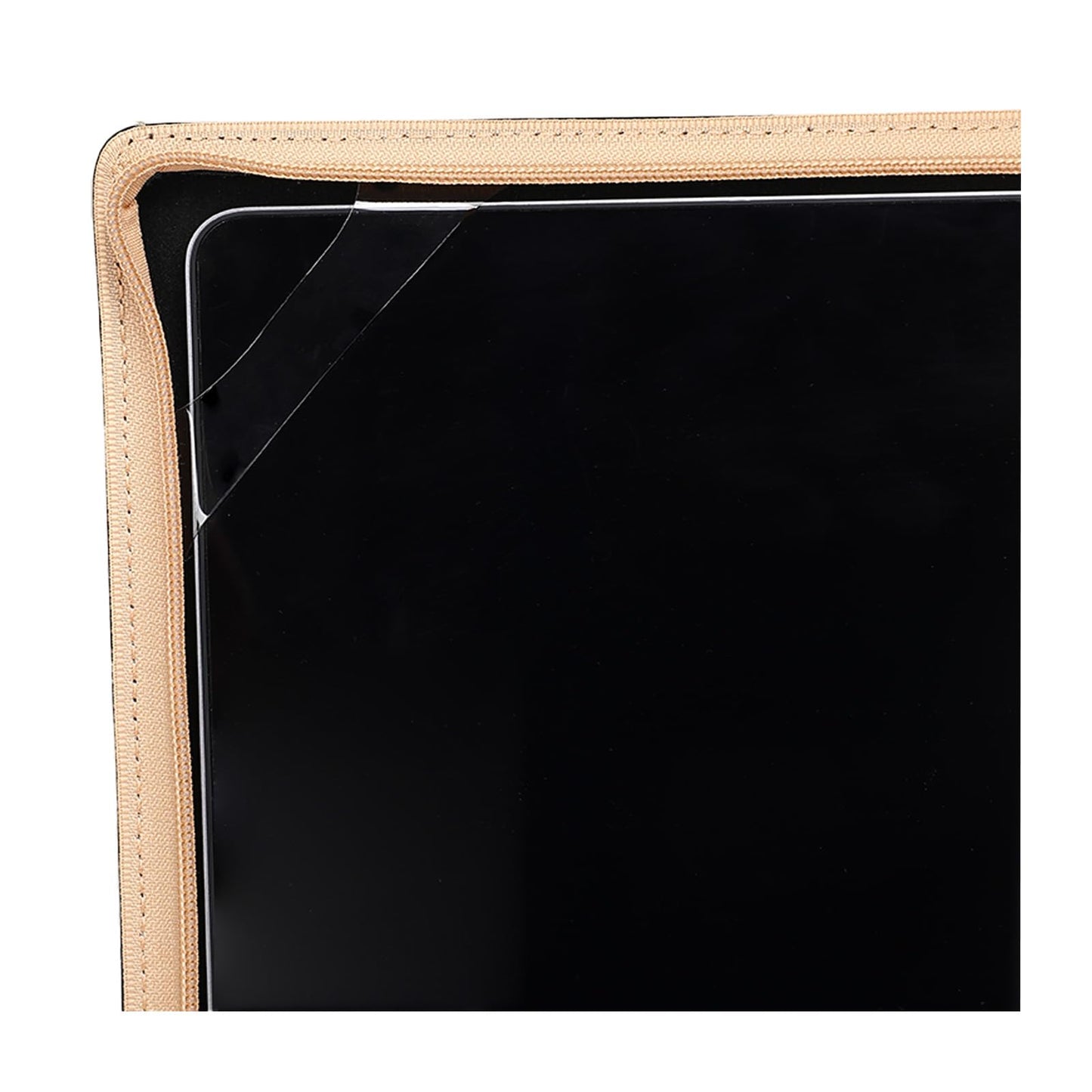 MOSISO Compatible with MacBook Air 15 inch 2026-2023 M5 M4 M3 M2/Pro 15 inch Case A1990 A1707 2019-2016, PU Leather Laptop Sleeve Vintage Retro Zippered Portfolio Protective Case Cover, Black