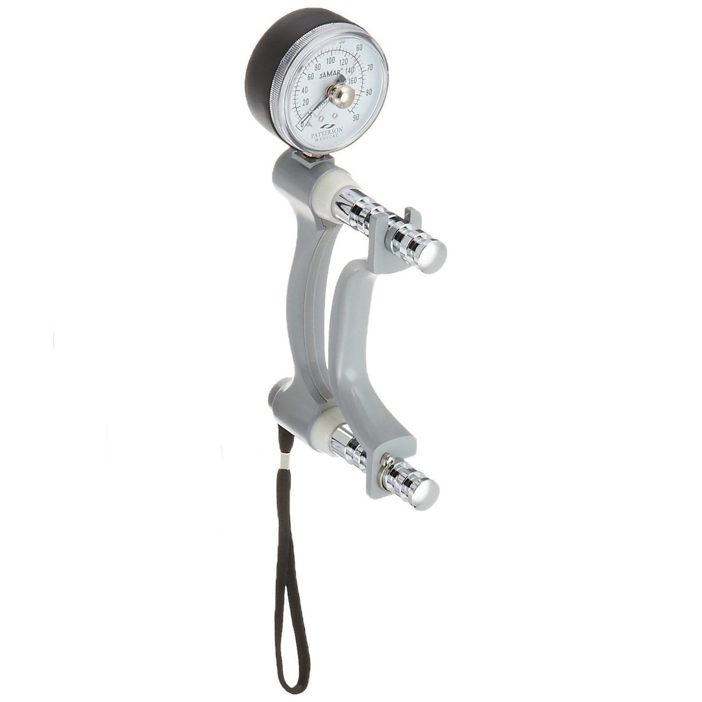 Jamar Hydraulic Hand Dynamometer, Grip Strength Tester with Peak Force Indicator, Adjustable Handle, Ergonomic Manual Design, PSI Calibrated, Durable & Cordless Grip Strength Tool