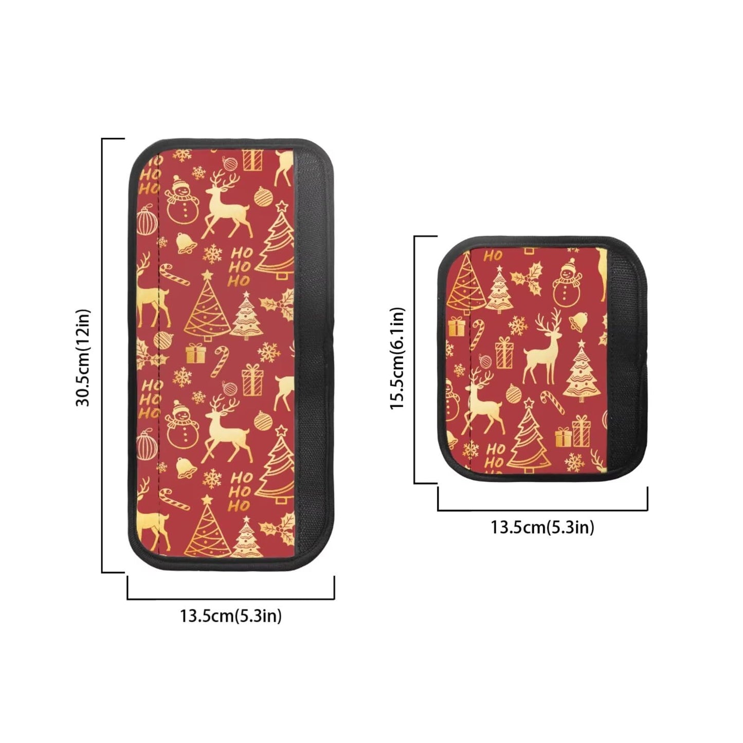 Hwzdsyxl Reindeer Christmas Tree Print Fridge Door Handle Covers Kitchen Appliance Protective Gloves for Christmas Decor 6 PCS HO Snowflake Candy Print Anti-Scratch Refrigerator Handle Cover