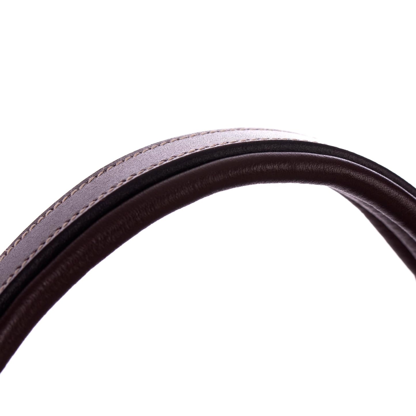 Equinavia Saga Adjustable Padded Fancy Stitched Hunter Bridle with Reins - Chocolate Brown - Pony