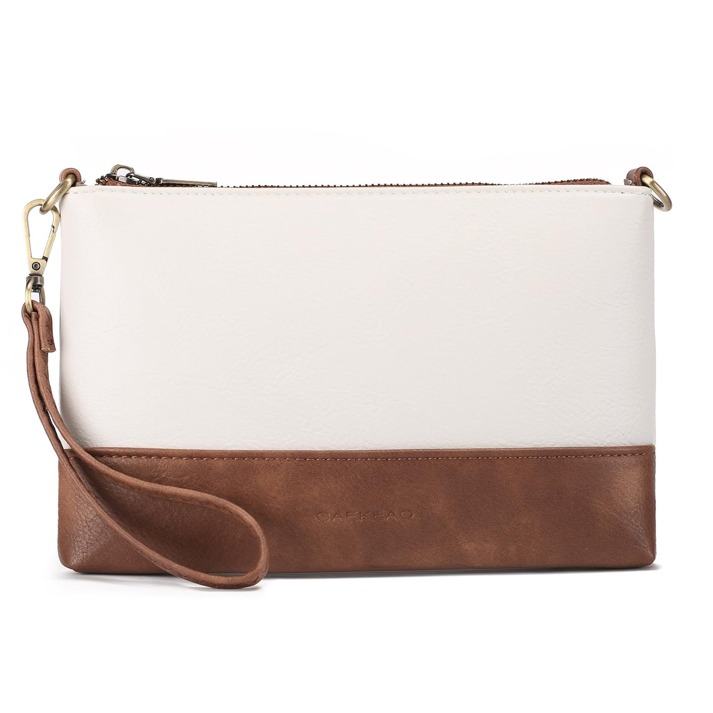GAEKEAO Wristlet Wallet Clutch Purses For Women Small Crossbody Bag Cell Phone Wallet Purse Shoulder Handbag with Card Slots