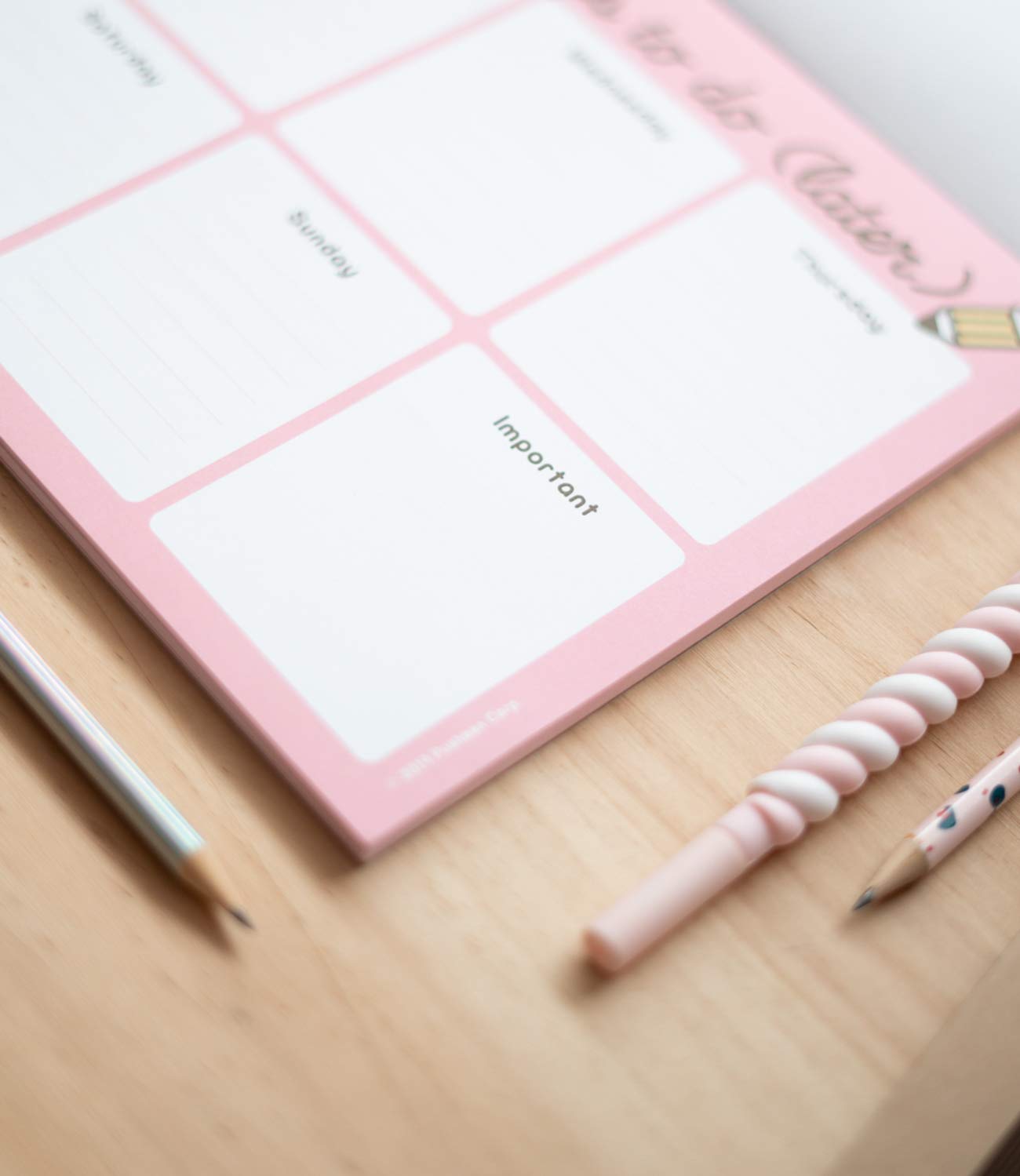 To Do List Notepad Pusheen Calendar A4 | Daily, Weekly Planner | ADHD Planner Pad | 54 Tear-Off Sheets 90 gsm | Pusheen Stationery | Improve Productivity | Task Planner