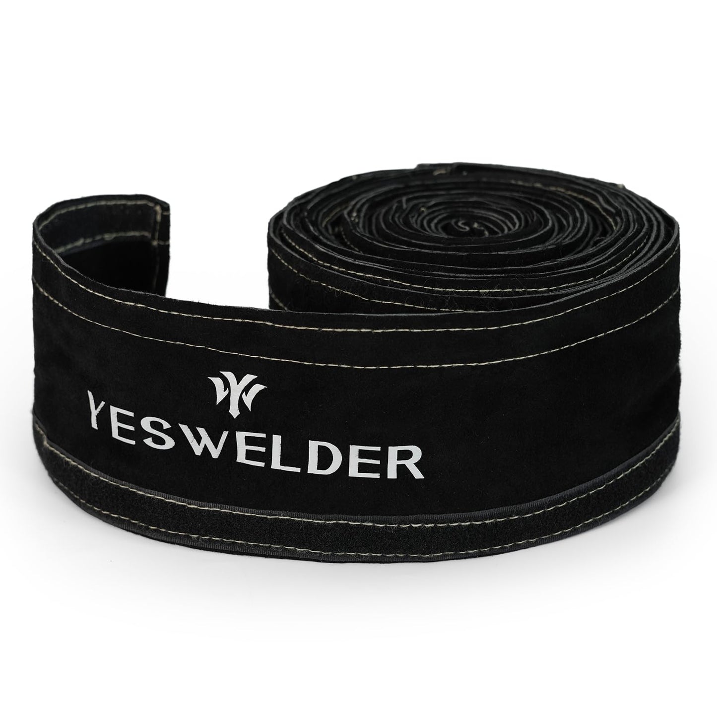 YESWELDER TIG Welding Torch Cable Cover Flame Resistant Leather Black Cover 7.6 Meters(25 Feet Length)