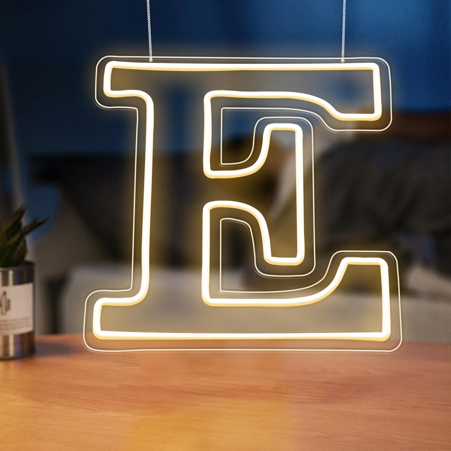 RumonZS Light Up Letters E LED Letters Lights Neon Sign 26 Alphabet 11.4"Decorative Lighted Alphabet for Wedding Party Birthday Bar Christmas Home Decor Letter Lights (Warm White)