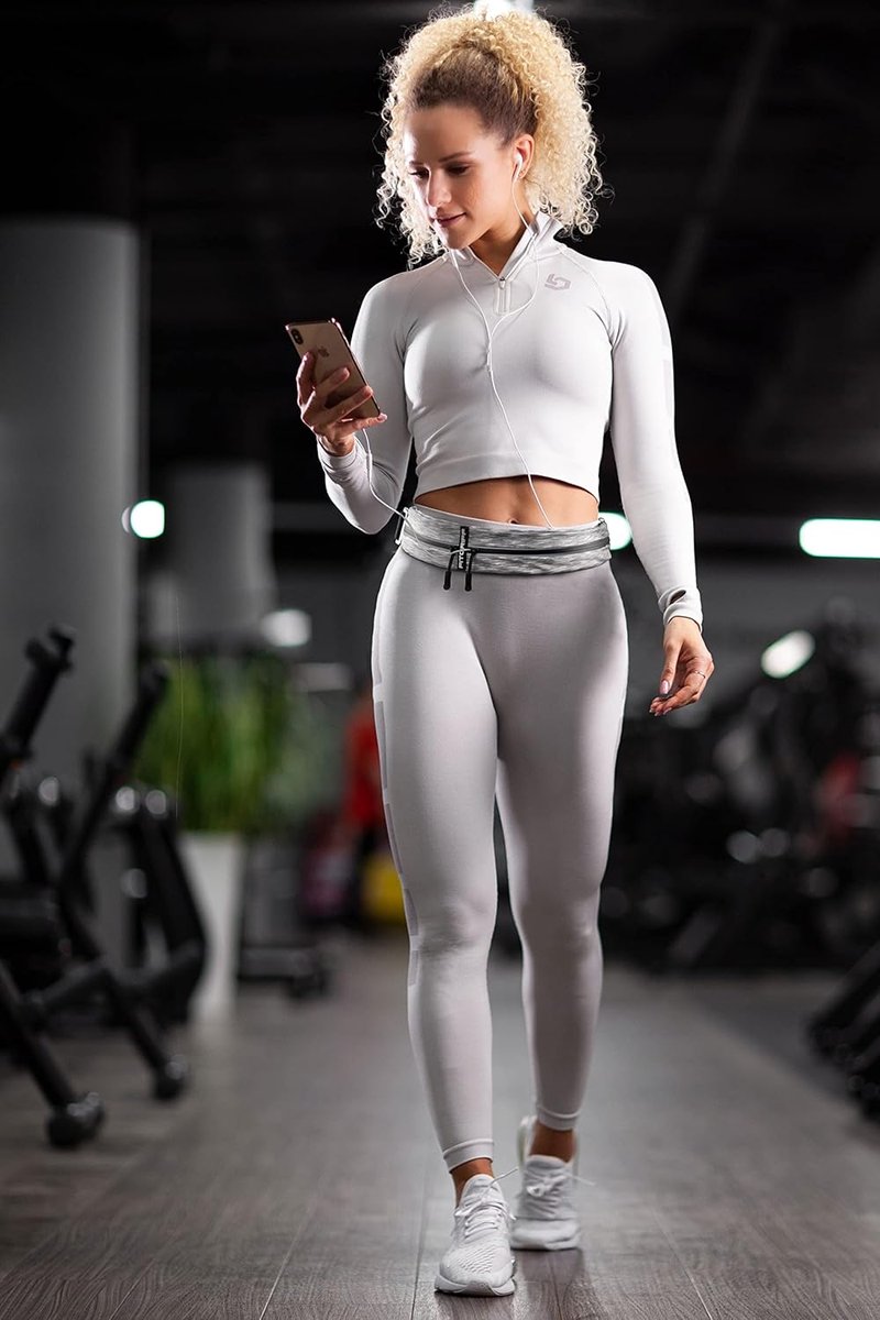 Fitgriff® Running Belt - Secure Jogging Pouch for Phone & Essentials | Adjustable for All Cell Phones