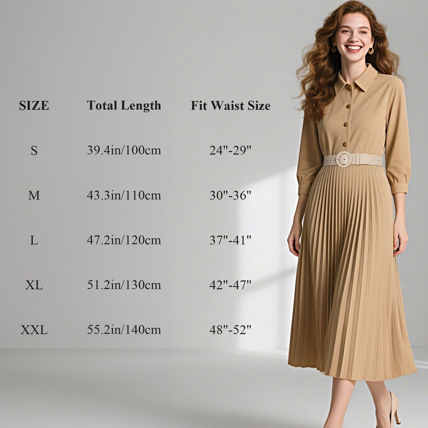 XZQTIVE Women's Wide Belt Fashion Candy Color Round Buckle Ladies Belt for Jeans Pants Dresses, White(Fit Waist Size 37"-41")