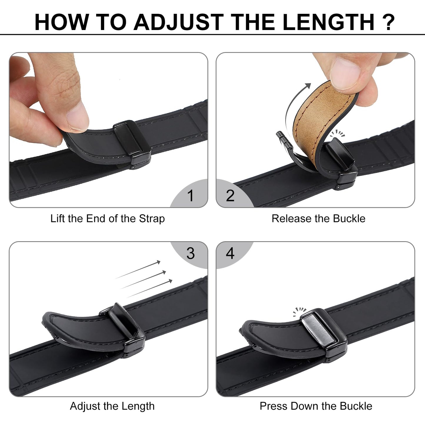 WestEagle Magnetic Leather Bands Compatible with Apple Watch 49mm 46mm 45mm 44mm 42mm(S3/2/1) for Men Women, Genuine Leather with Magnetic Buckle for iWatch Ultra1/2/3 Series SE11/10/9/8/7/6/5/4/3/2/1