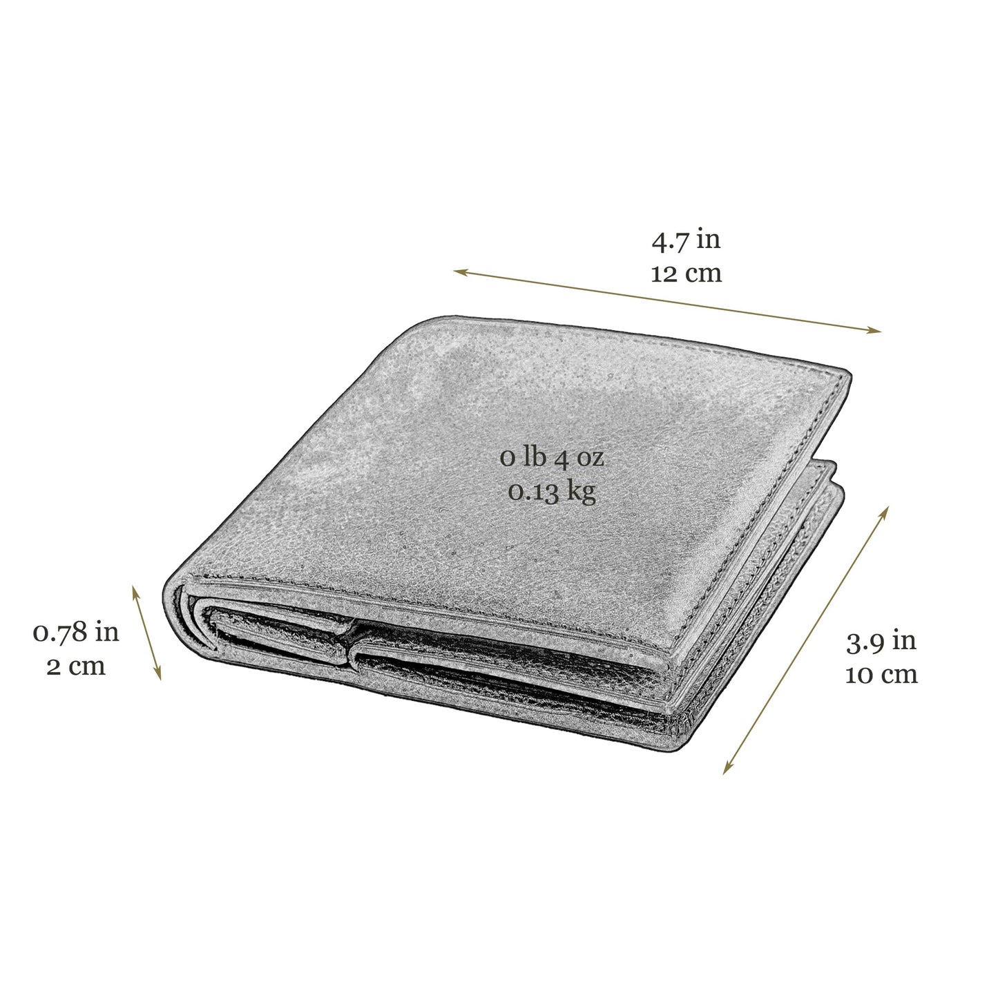 Time Resistance Leather Men's Wallet - Minimalist Wallet Design with Credit Card Holder, Magnetic Coin Holder, and Cash Slots (Brown)