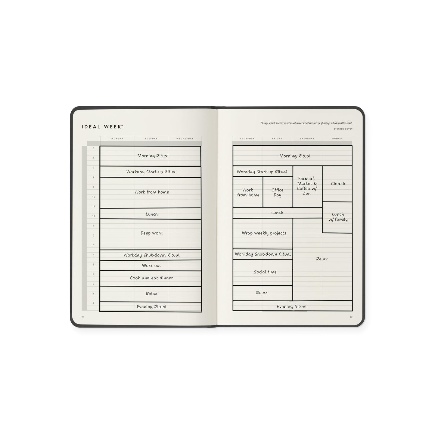 Full Focus Gray Linen Planner by Michael Hyatt - The #1 Daily Planner to Increase Focus, Eliminate Overwhelm, and Achieve Your Biggest Goals - Hardcover