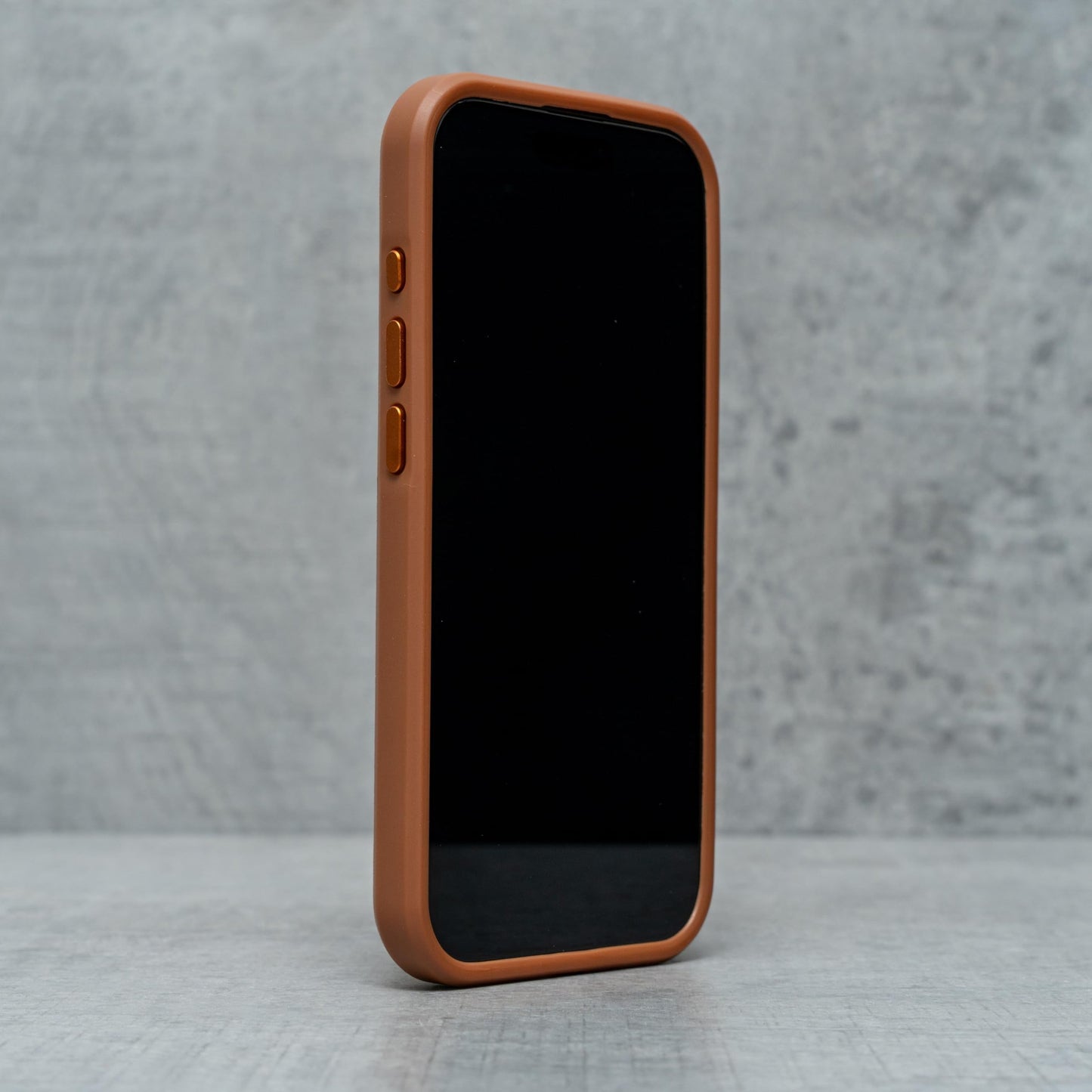 Porter Riley - Premium Leather Case Compatible with iPhone 16 Pro Max. Slim line Bumper Case Compatible with MagSafe – Genuine Leather Cover (Tan)
