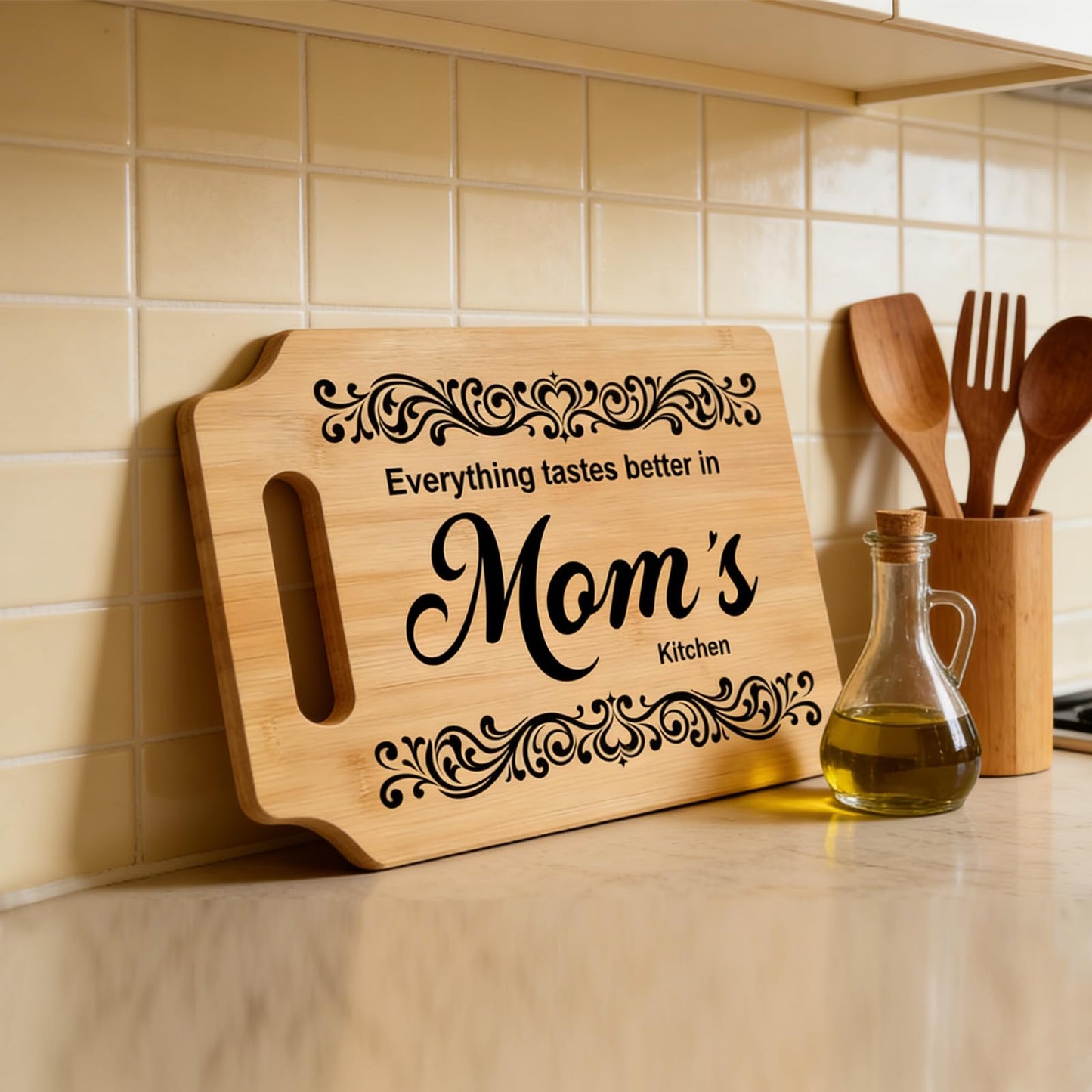 Gifts for Mom from Daughter Son - Kitchen Wall Counter Decor & Use - Unique Birthday, Mothers Day, Christmas Presents for Mom Idea