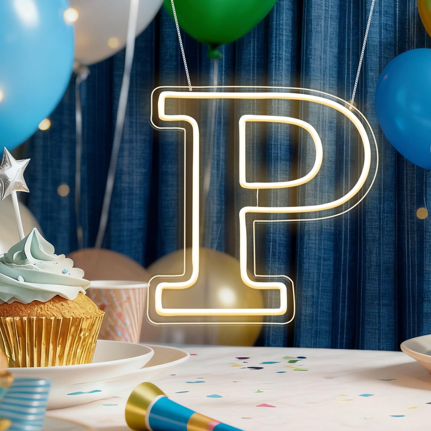 RumonZS Light Up Letters P LED Letters Lights Neon Sign 26 Alphabet 11.4"Decorative Lighted Alphabet for Wedding Party Birthday Bar Christmas Home Decor Letter Lights (Warm White)