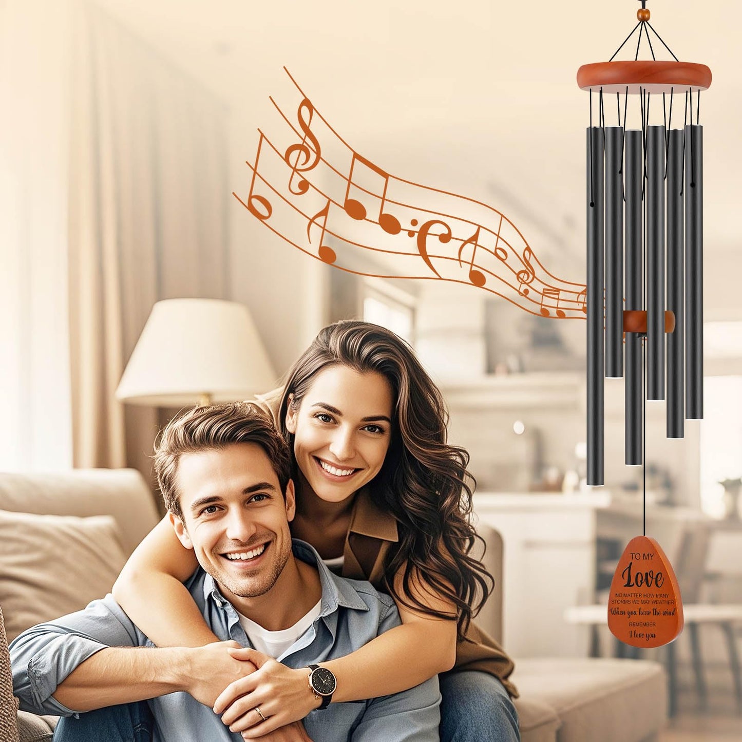 for Wife, Birthday Gifts for Wife Girlfriend, 32 Inch Wind Chimes Gift