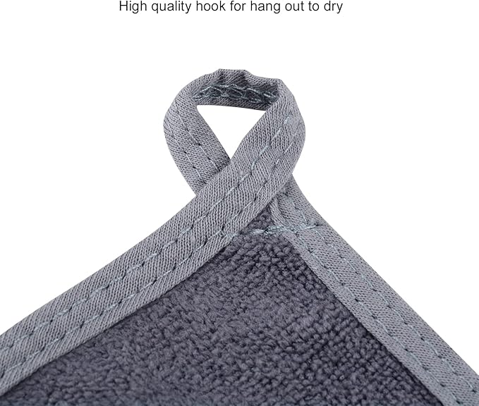 Microfiber Facial Cloths, 8 Pack, Super Absorbent, Quick Drying Fast,