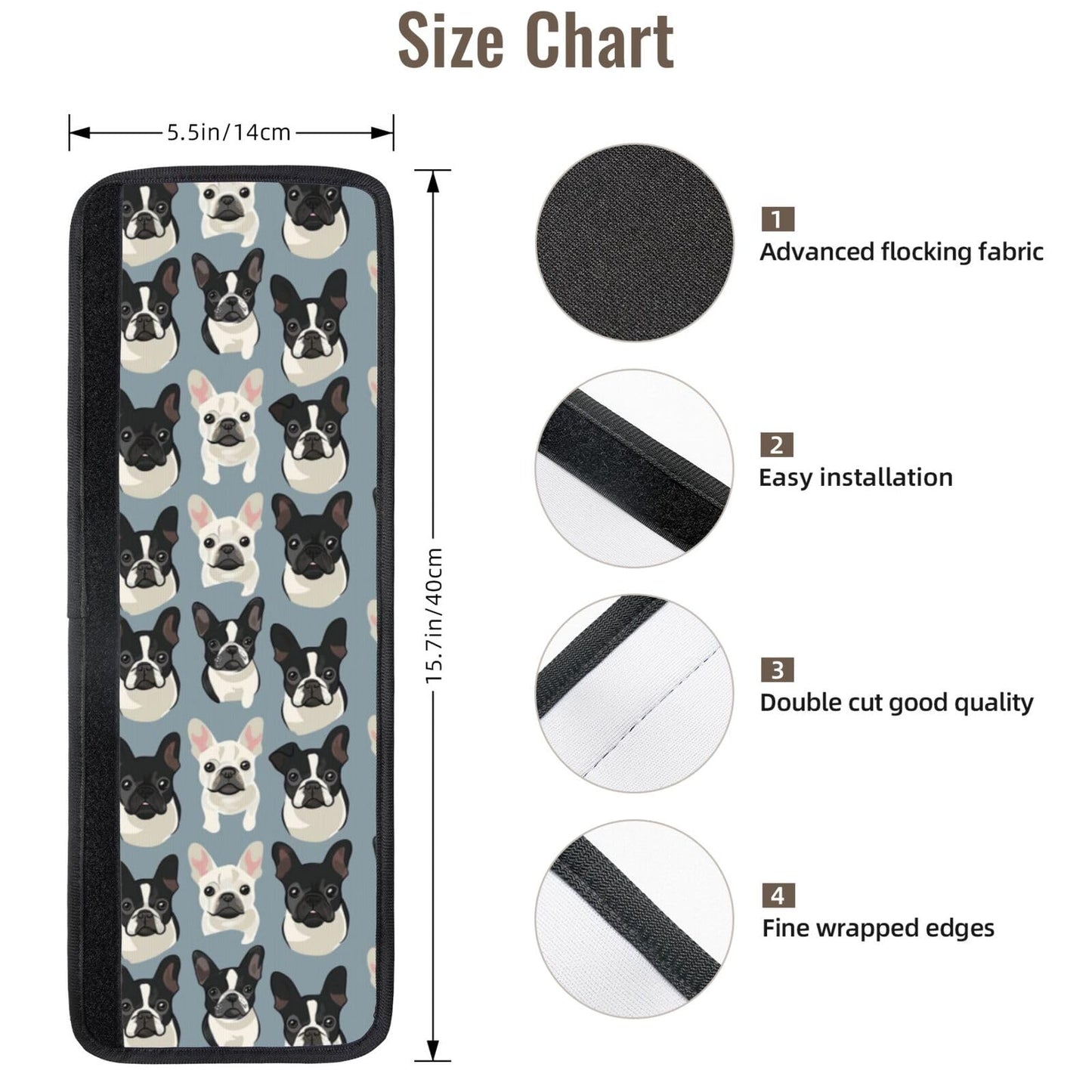 Refrigerator Door Handle Covers French Bulldog Dogs Fridge Handle Cover Washable Dishwasher Microwave Fridge Oven Door Decor Handle Cover Keep Your Kitchen Appliances Clean