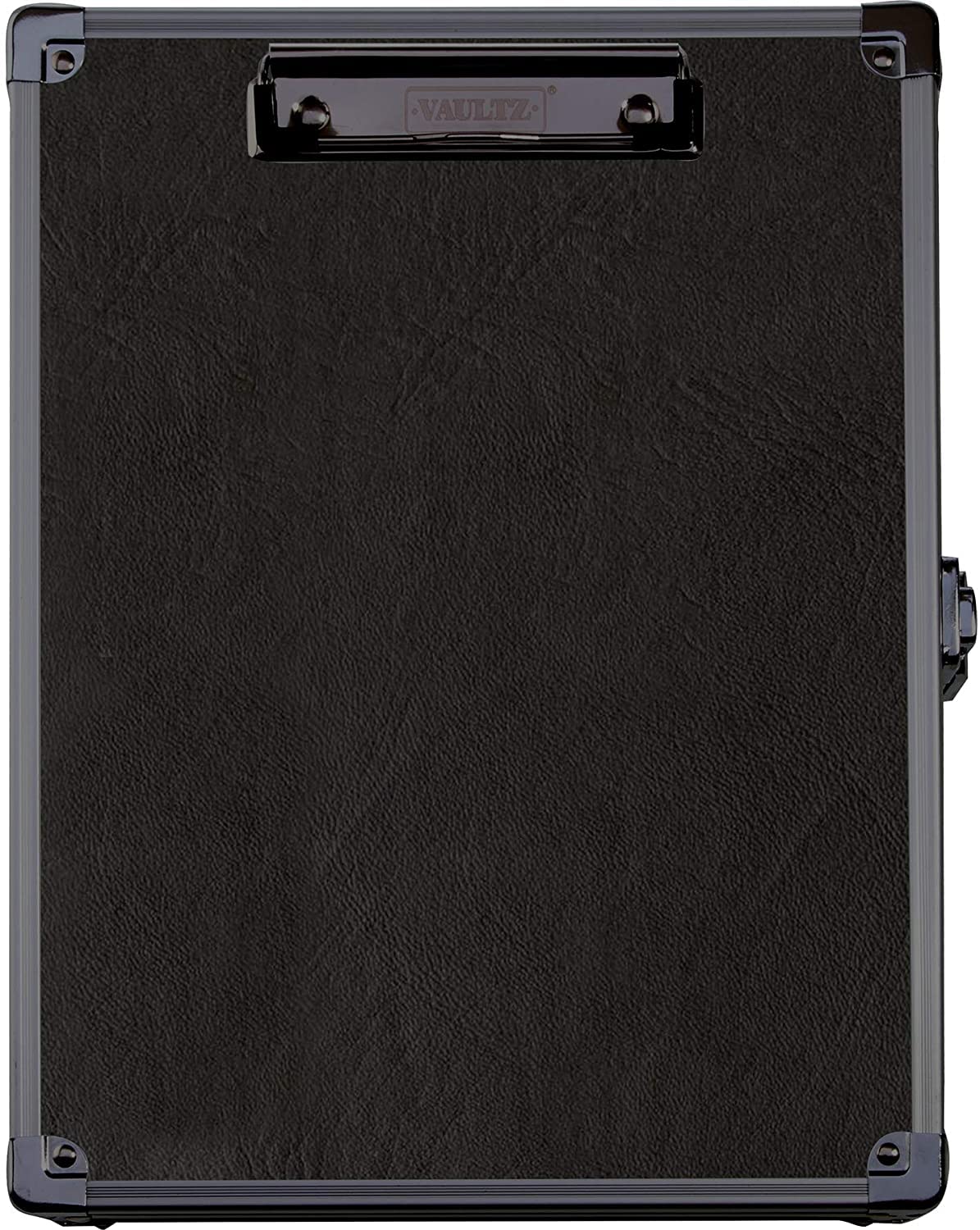 Vaultz Locking Storage Clipboard, 2.15 x 12.75 x 9.75 Inches, Tactical Black (VZ03492)