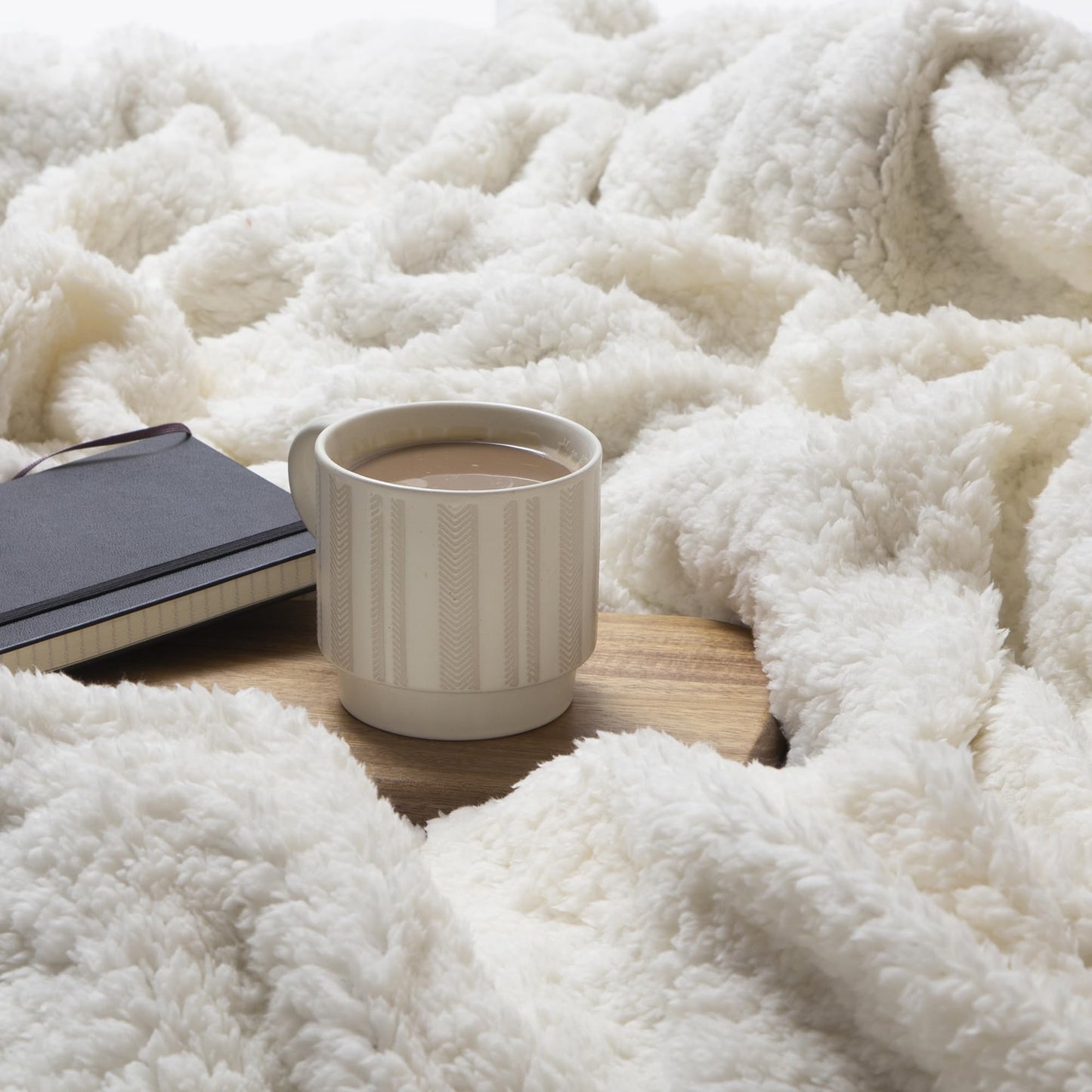 Carstens, Inc. Wrangler Ultra Premium Super Soft Plush Sherpa Fleece Oversized Throw Blanket 54" x 68", Vintage Western