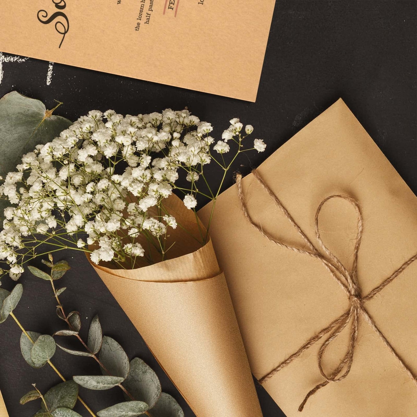 FEPITO 100 Sheets Kraft Paper Brown Kraft Printer Paper 8.5 x 11 Inches Letter Size Craft Paper for Printing Labels Crafts Wedding Invitations