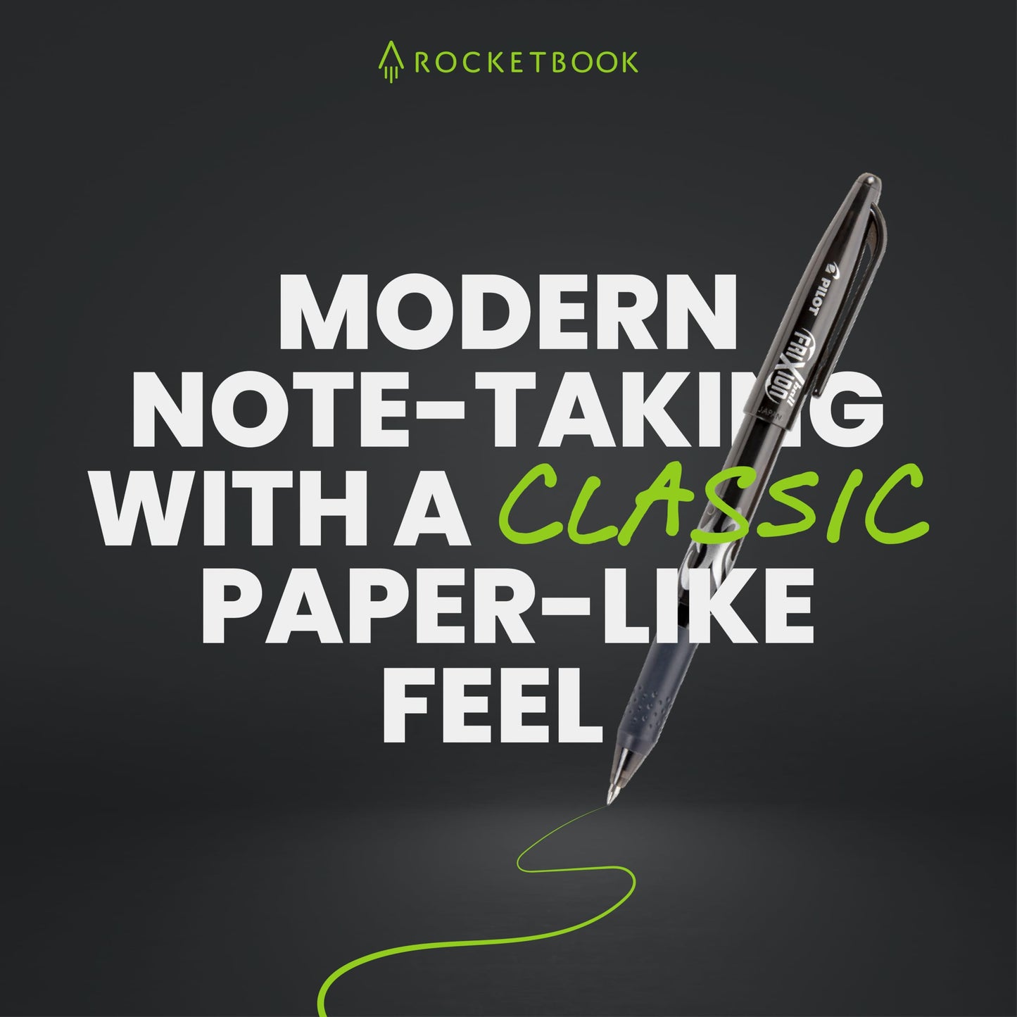 Rocketbook Fusion Hybrid Reusable Planner and Notebook in One, Additional Blank Pages, Goal and Project Tracker, Undated Planner, Executive Size 6x8.8, Black (Pack of 1)
