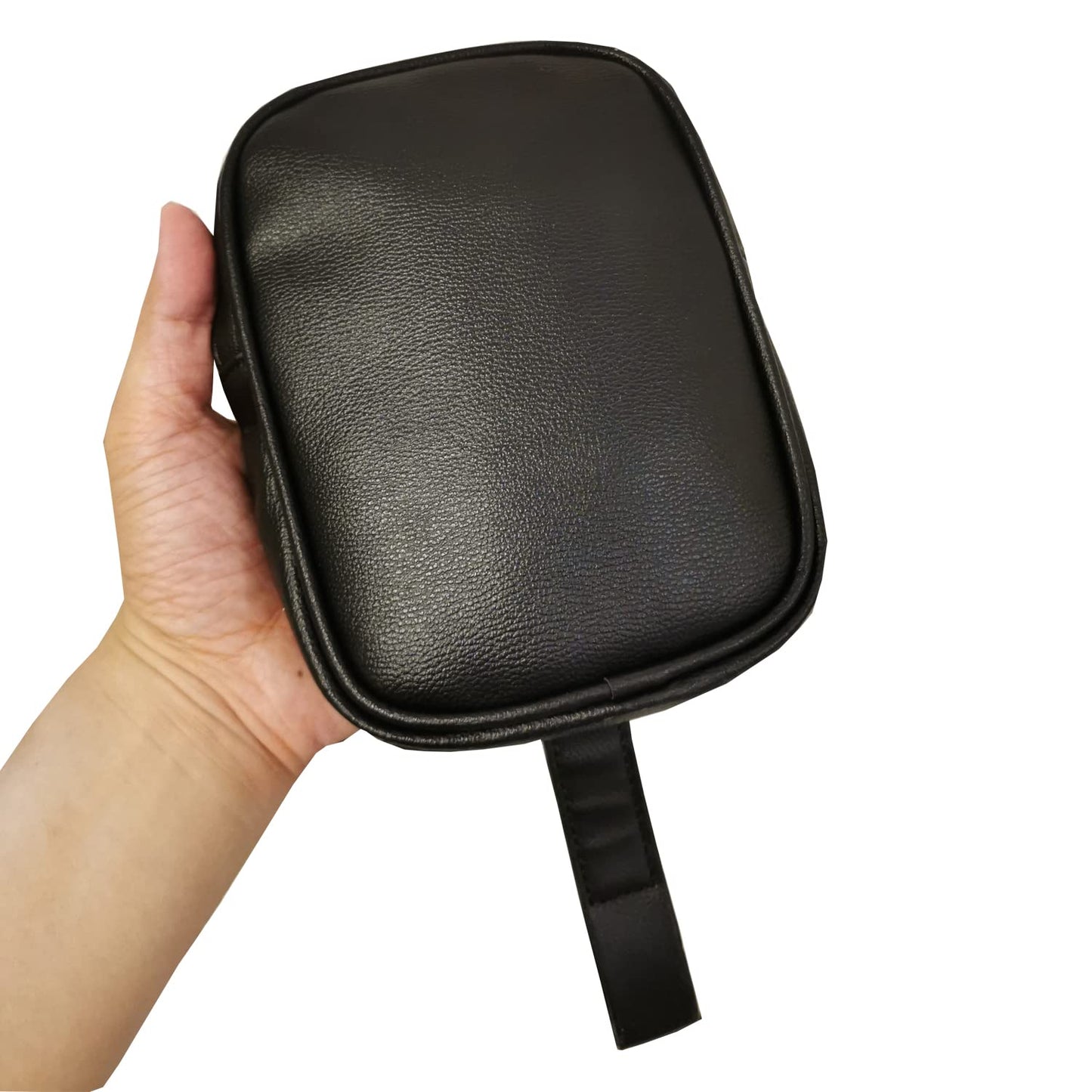 Larswon Leg Bag Leg Harness Bag PU Leather Thigh Bag Hip Bag Fanny Pack Thigh Harness Women, Black, Small, Waist Pack