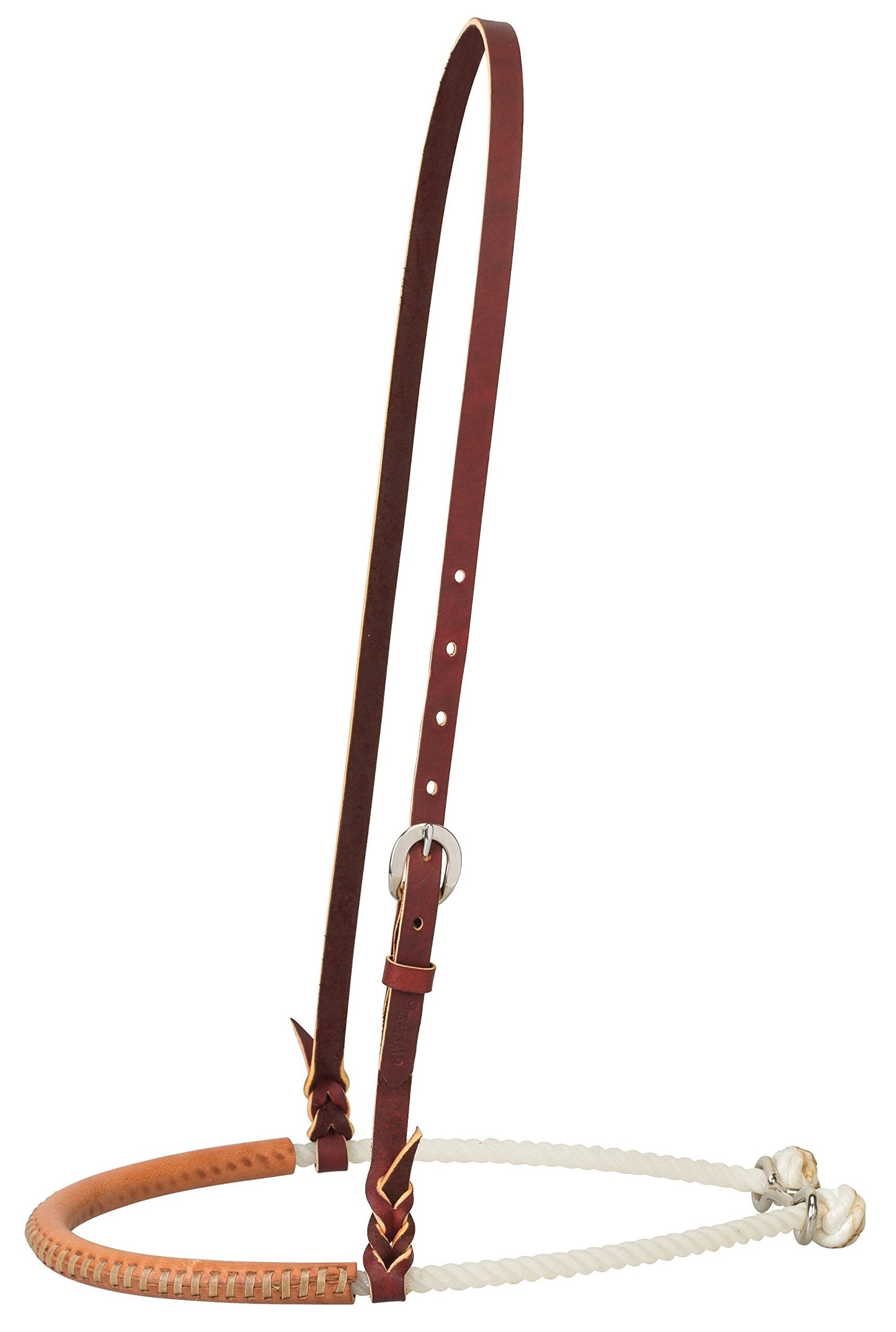 Weaver Leather Leather Covered Single Rope Noseband