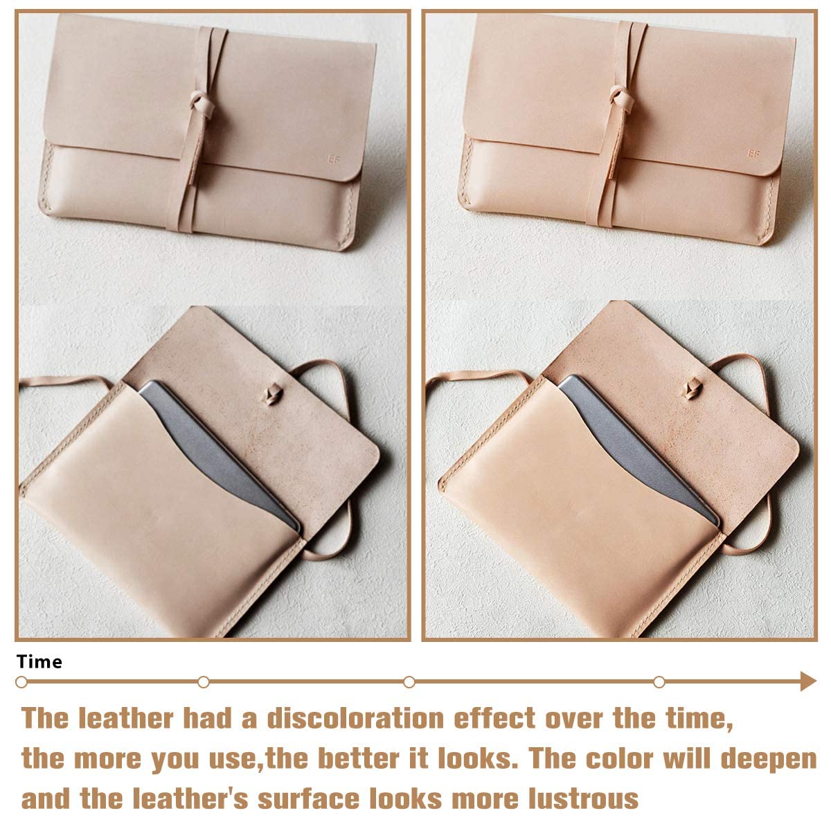 Thick Leather Sheets for Crafts Tooling Leather Square Veg Tan Leather 1.8-2.1mm Full Grain Leather Pieces Genuine Cowhide Leather for Crafts Sewing Hobby Workshop 12"x12"