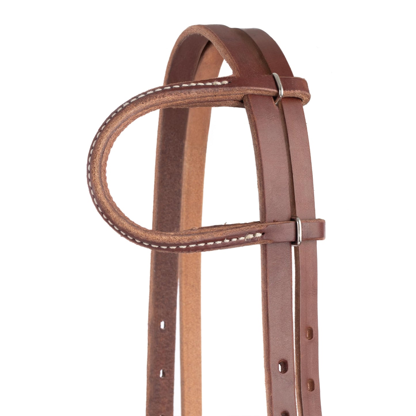 Weaver Leather Horizons Rolled Sliding Ear Headstall Sunset, Horse