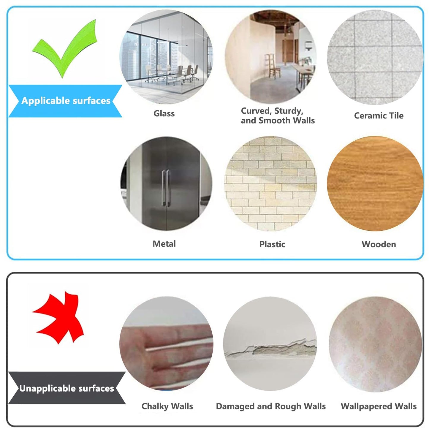 Self-Adhesive Dry Erase Whiteboard Sticker, 39.37" x 19.69" Magnetic Receptive White Board Wall Film, No Ghosting, Easy Write & Clean | Peel & Stick for Office, Home & Classroom,Incl. Accessories