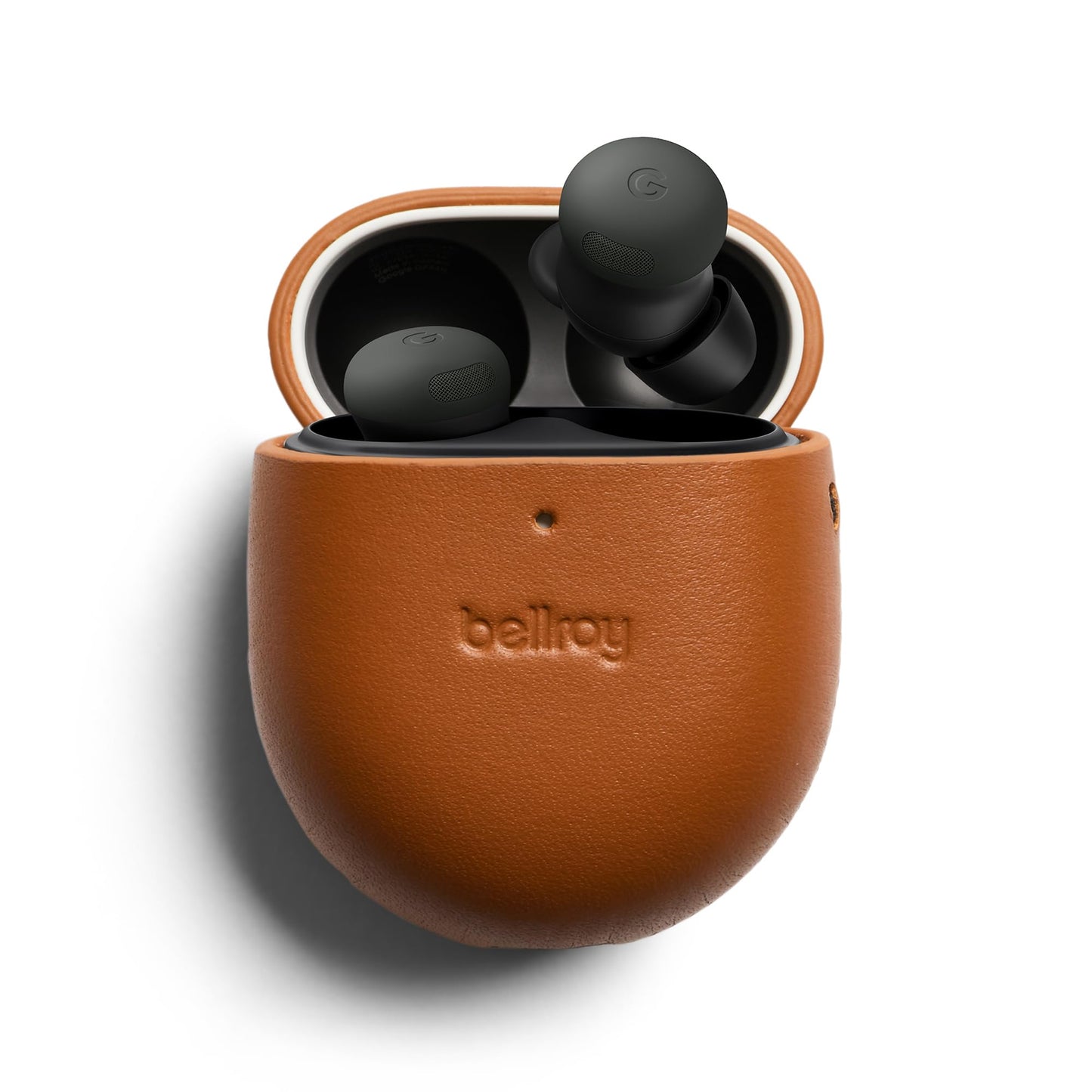 Bellroy Leather Pixel Buds Pro Jacket – (Google Pixel Buds Pro 2 case) - Terracotta