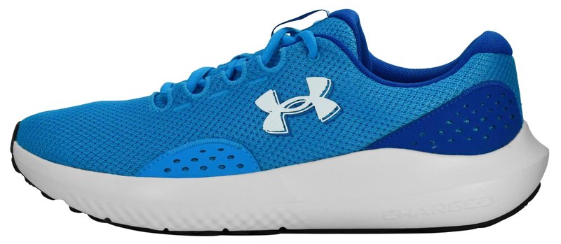 Under Armour Men's Charged Surge 4, (428) Electric Blue/Royal/White, 11, US