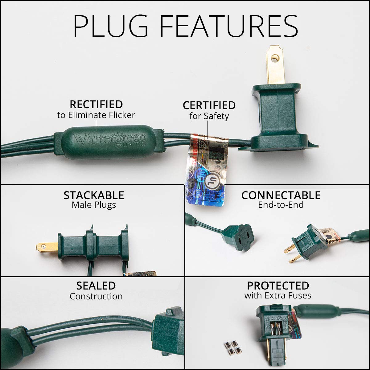 70 Pink C6 LED Christmas Lights, 24 ft Indoor/Outdoor Commercial Grade String on Green Wire, Perfect for Valentine’s Day Lighting