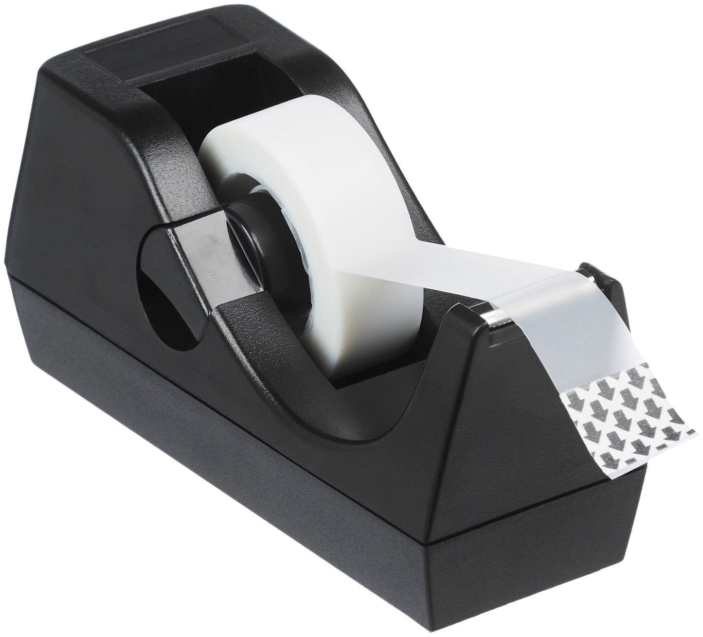 Amazon Basics Weighted Desktop Tape Dispenser with Non-Skid Base, Desk Accessory, 3-Pack