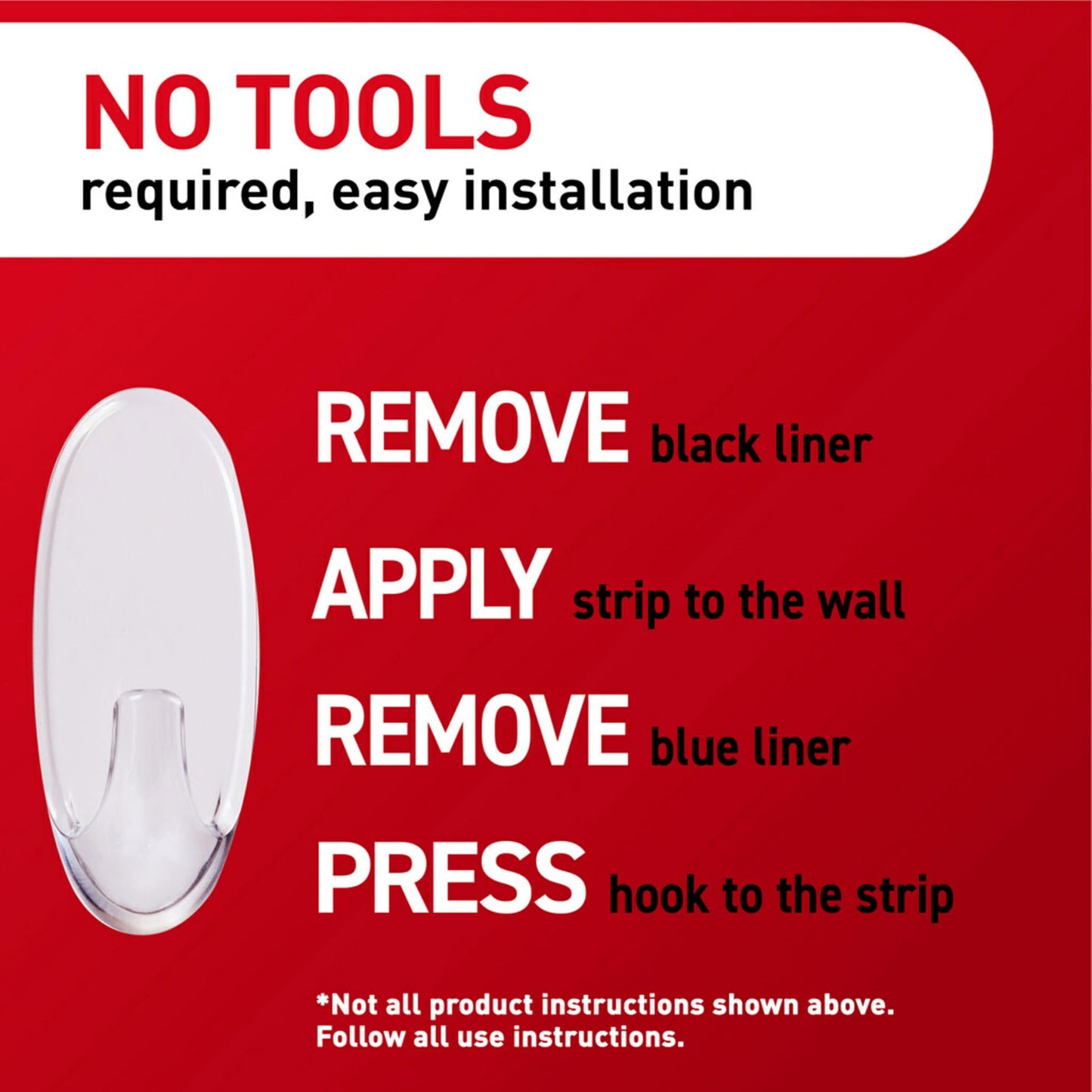 Command Medium Clear Wall Hook, 7 Wall Hook and 12 Strips, Damage-Free Hanging with Adhesive, Great for Hanging Home Decor, Holds up to 2 lb