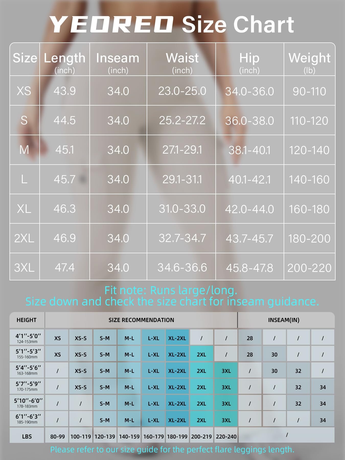 YEOREO CoreFlex Women Workout Flare Leggings with Pockets Hidden Scrunch Cargo Gym Yoga No Front Seam Leggings Light Khaki M